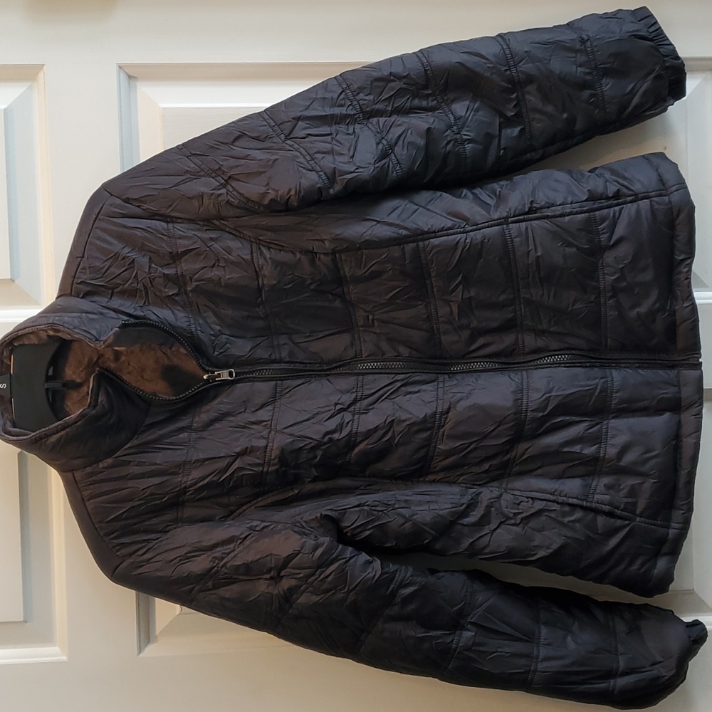 NWOT, Port Authority, soft, jacket, black, lined, large, medium, rain resistant